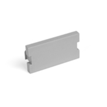 LEVITON WALLPLATES MOS BLANK 1U MODULE GREY 41291-1BG